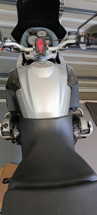 Silver BMW R1200GS
