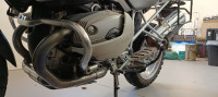 Silver BMW R1200GS