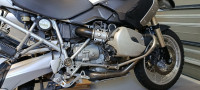 Silver BMW R1200GS