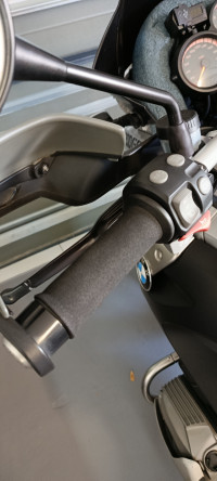 Silver BMW R1200GS