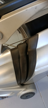 Silver BMW R1200GS