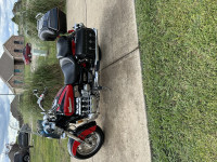 Red & Black Valkyrie Honda