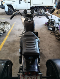 Black Harley Davidson 1967 Iron Head