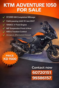 KTM Adventure 1050 2016 Model