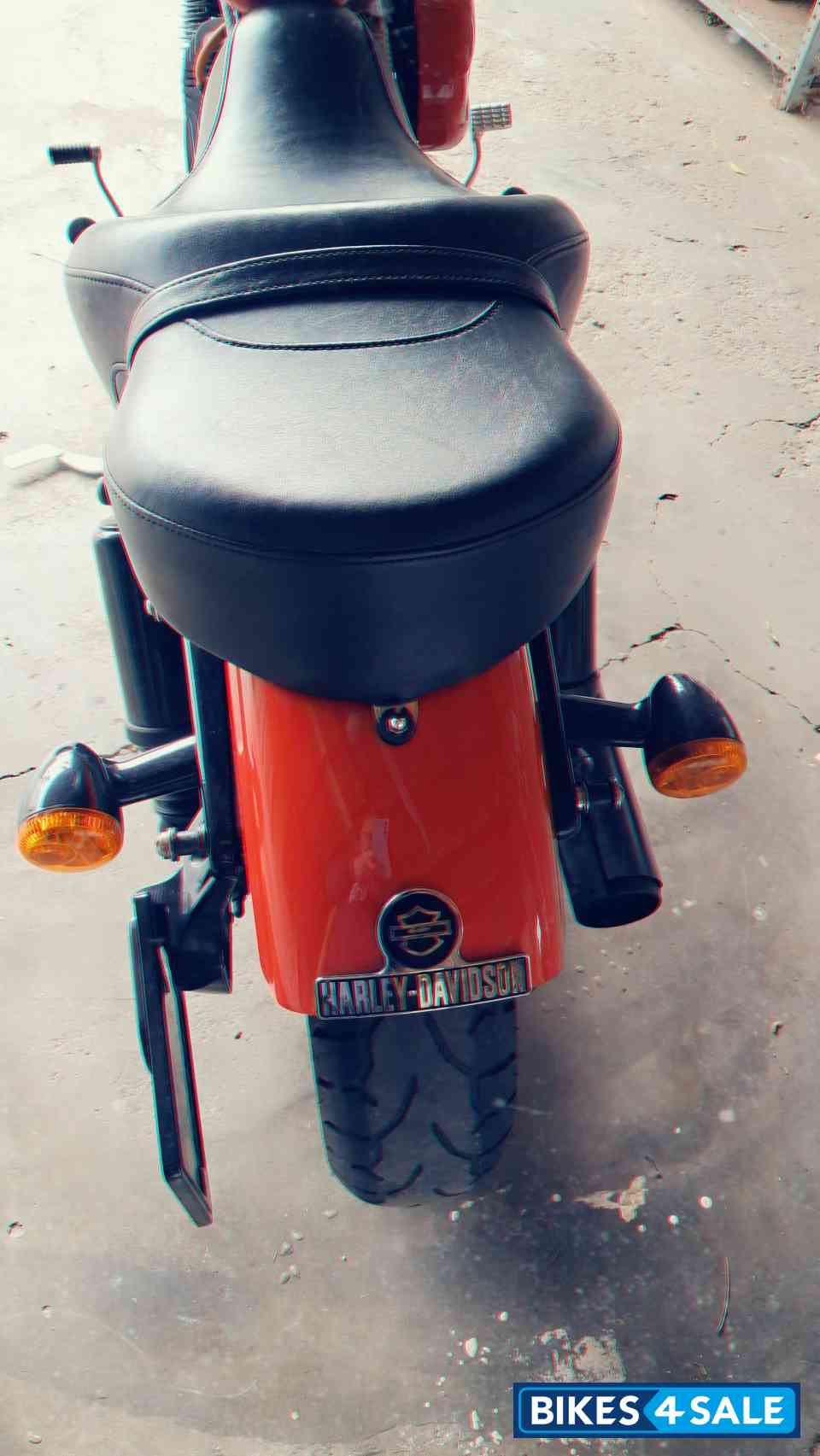 Red Harley Davidson XL1200N  Nightster