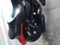 Red Harley Davidson XL1200N Nightster