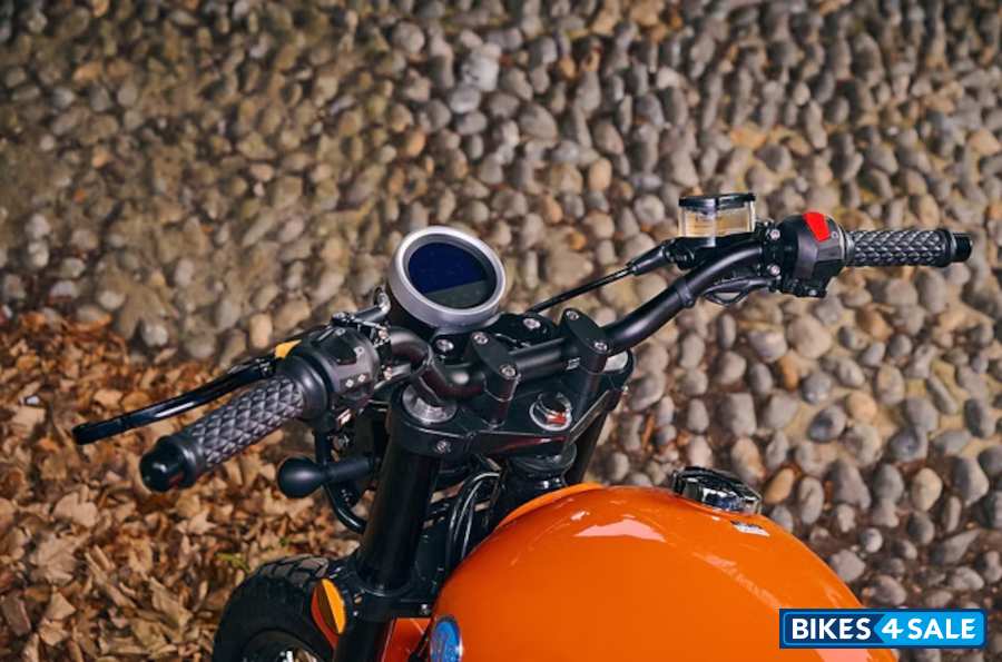 AJS JFT 125 2026 Adjustable Control Levers