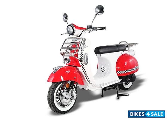AJS Modena 125 - White with Red