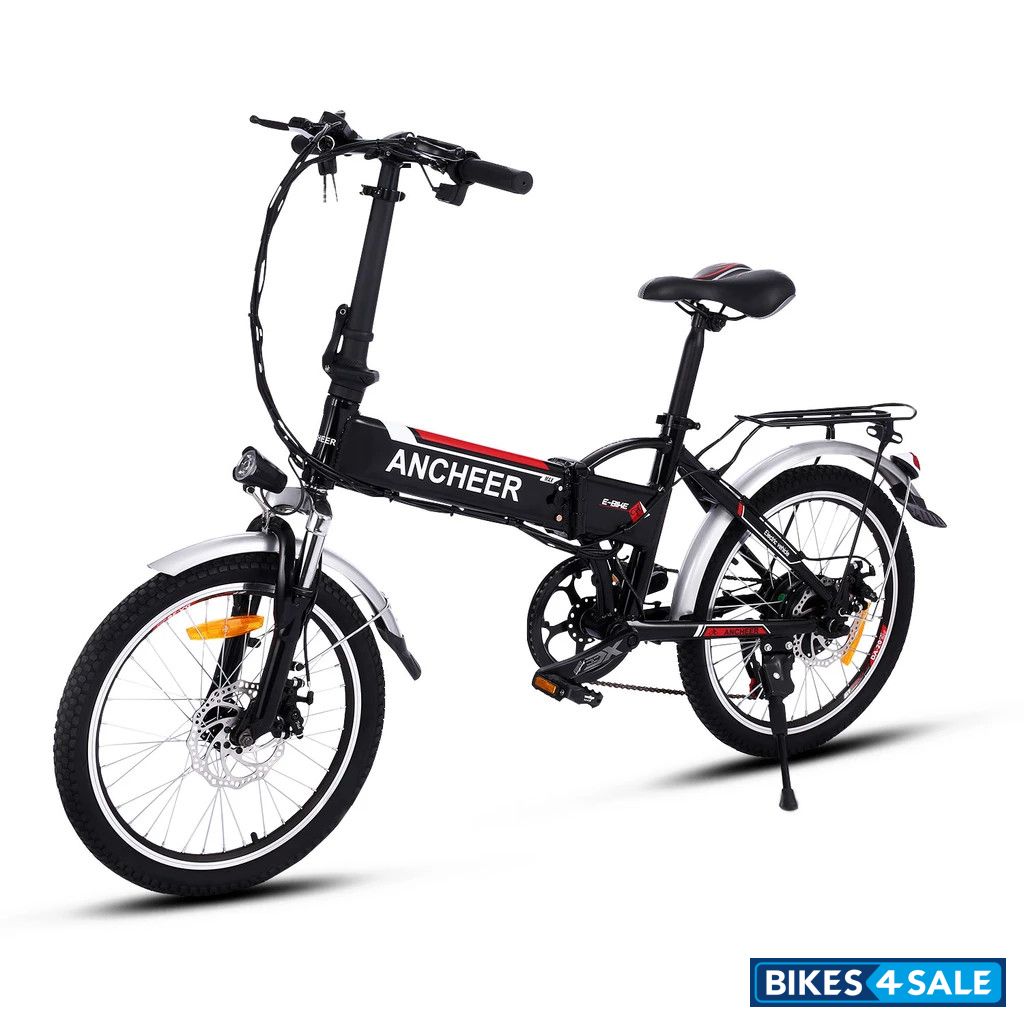 Ancheer Folding City Commuter Electric Bike Black