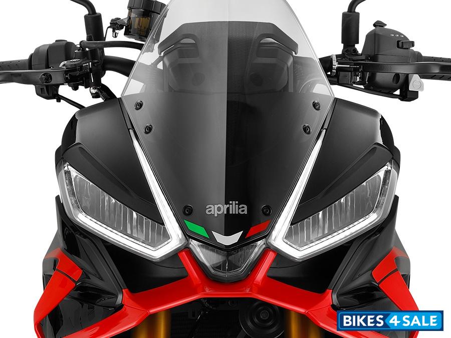 Aprilia Tuono V4 Factory 1100 2025 LED headlights with DRL