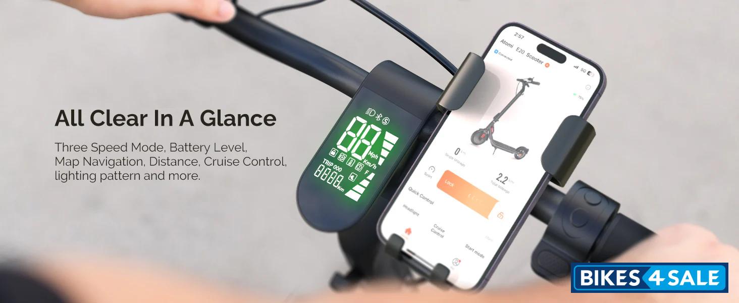 Atomi E20 LCD display