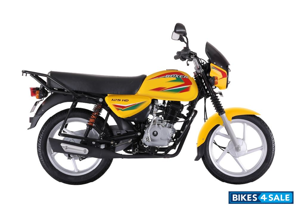 Bajaj Boxer 125 HD Yellow