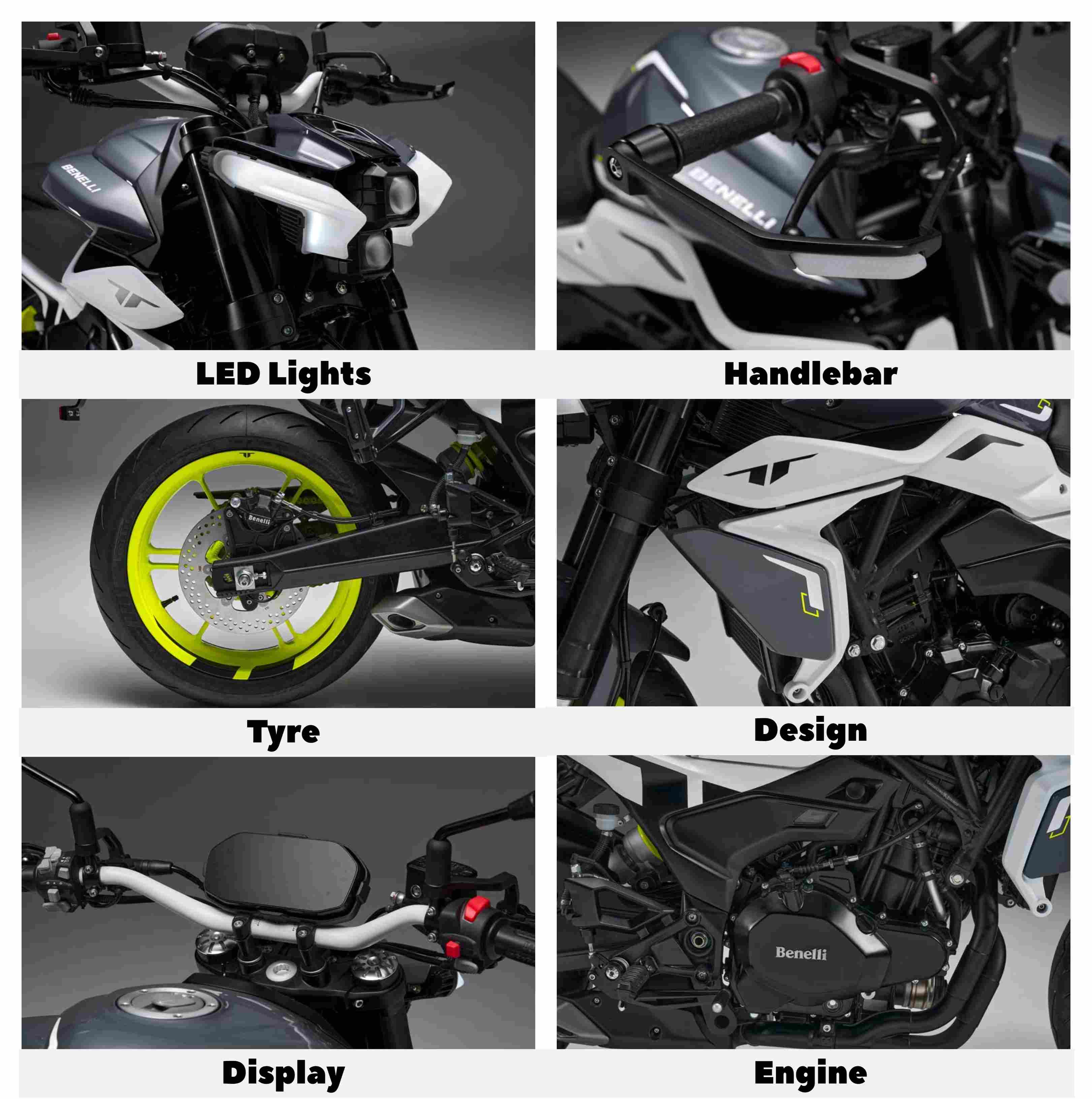 Benelli Tornado Naked Twin 500 Features