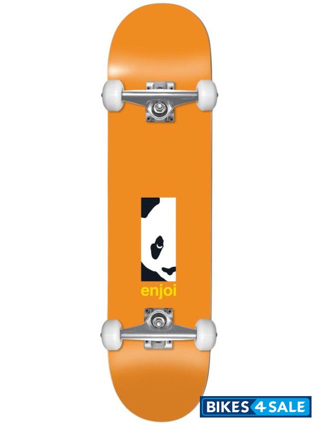 Blind Enjoi Box Panda First Push Orange 8.125 Skateboard Complete