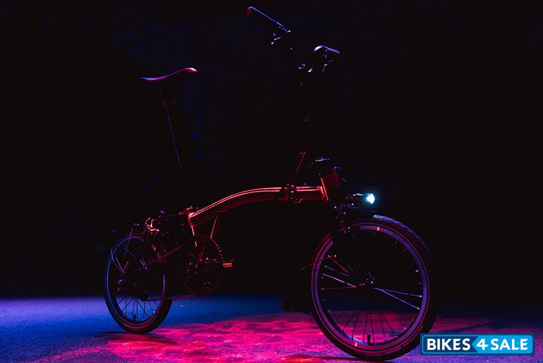 Brompton Black Edition M2L Flame Lacquer - Battery Lighting