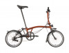 Brompton Black Edition Superlight S6L Flame Lacquer - Battery Lighting