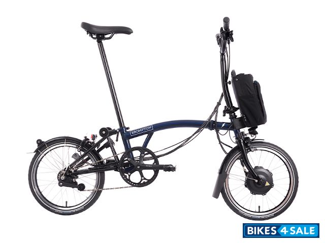 Brompton E-Bike M2L Bolt Blue Lacquer - 2 Speed