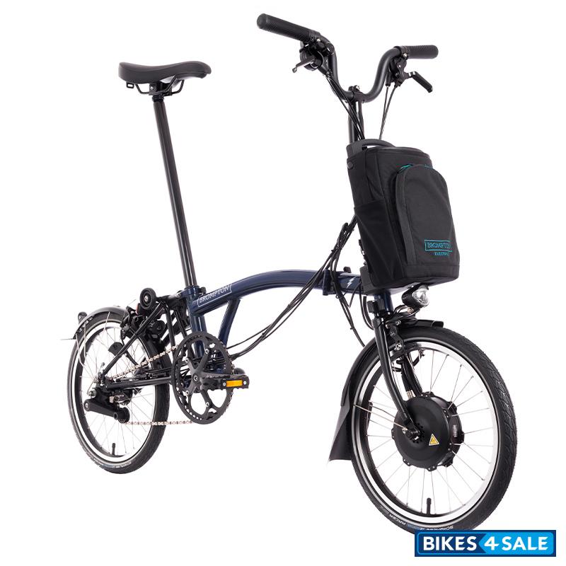 Brompton E-Bike M2L Bolt Blue Lacquer - 2 Speed