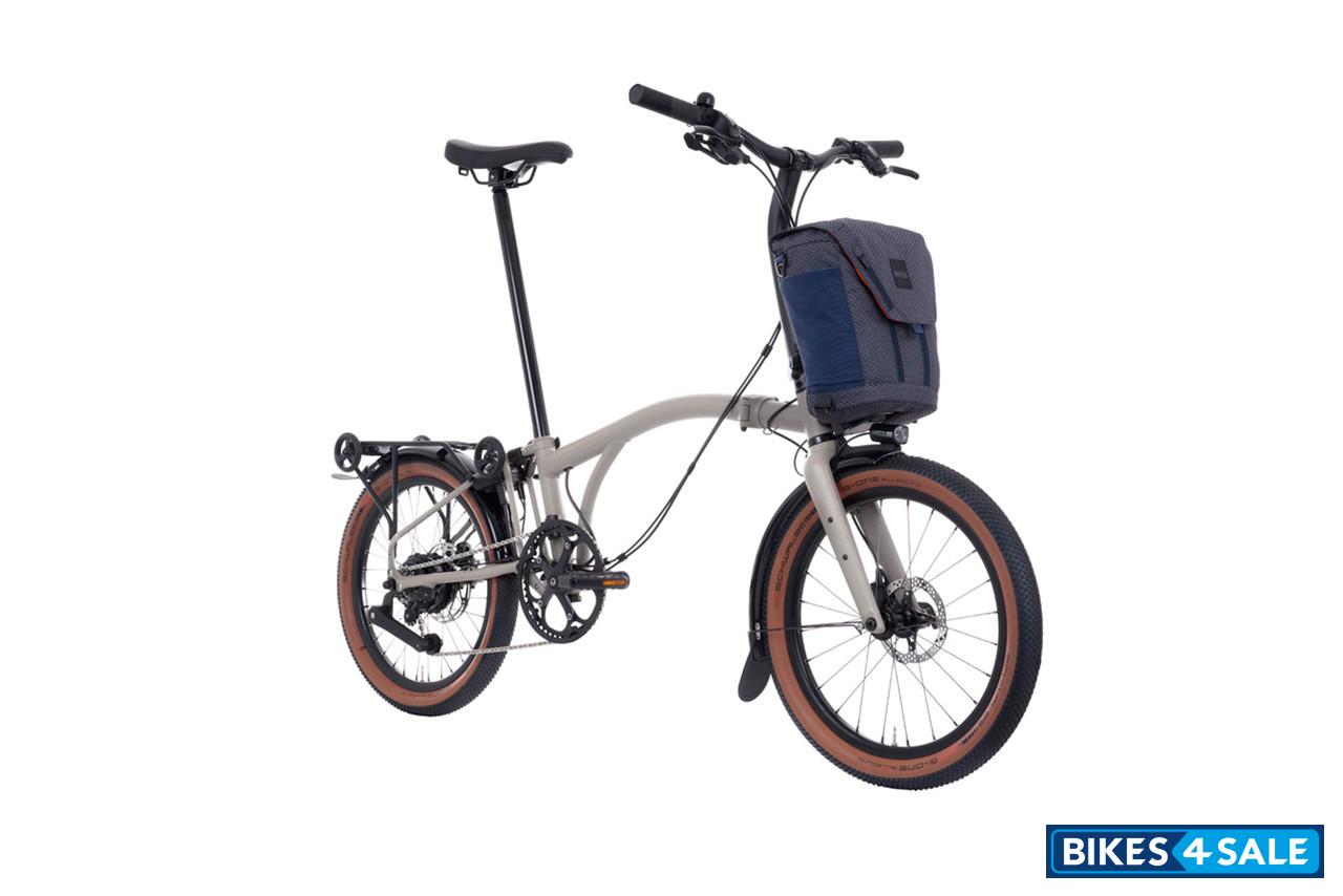 Brompton G Line - e-Motiq system Traildust White
