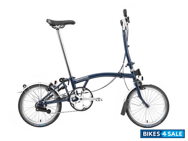 Brompton H2L Tempest Blue - 2 Speed