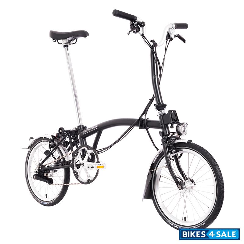 Brompton M6L Black - Dynamo Lighting
