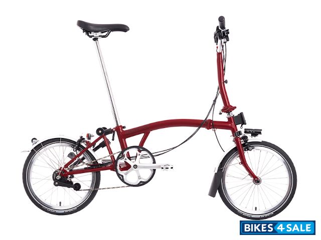 Brompton M6L House Red - Battery Lighting
