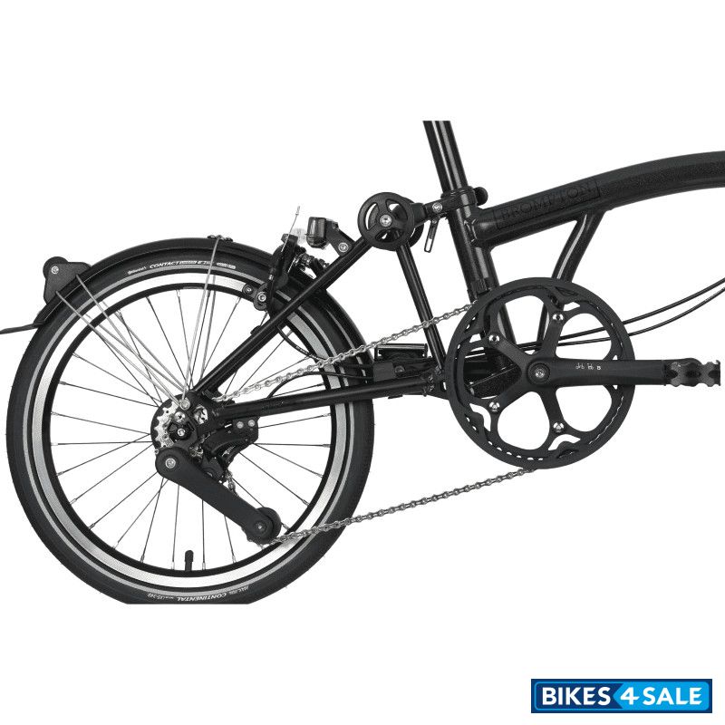Brompton P Line Urban - Midnight Black Metallic - Mid