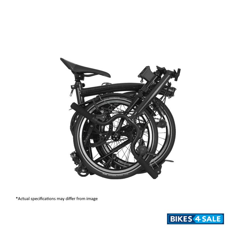 Brompton P Line Urban - Midnight Black Metallic - Mid