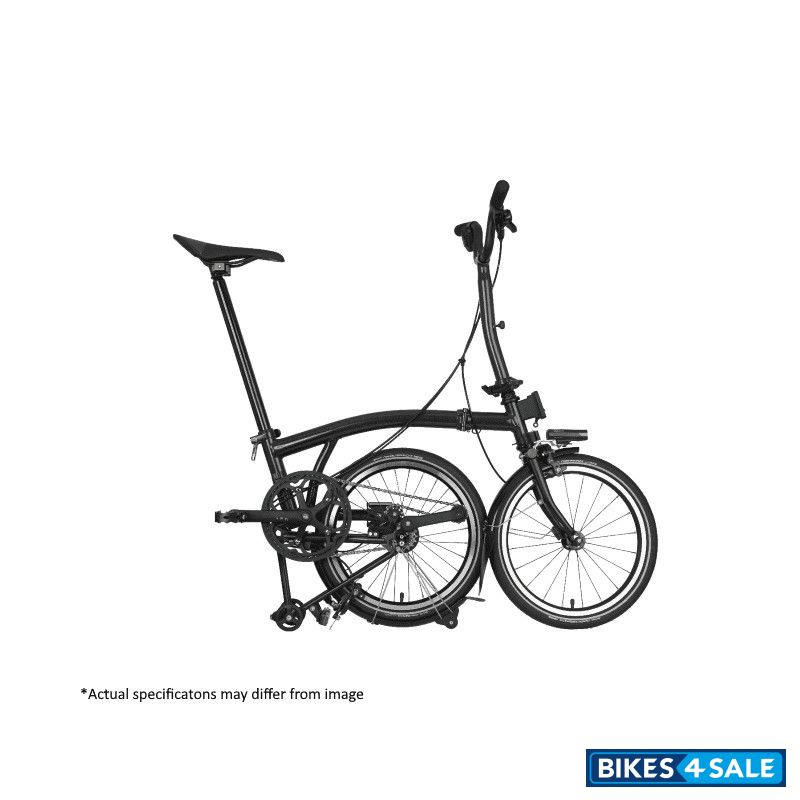Brompton P Line Urban - Midnight Black Metallic - Mid