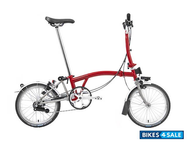 Brompton Superlight M6L House Red Battery Lighting