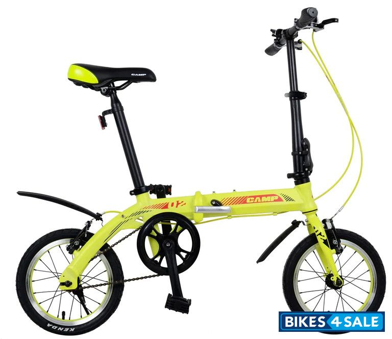 Camp Q2 Single Speed Folding Bike 14 Wheel