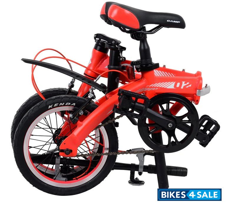 Camp Q2 Single Speed Folding Bike 14 Wheel
