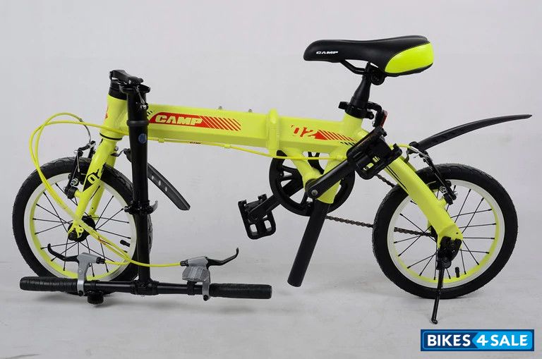 Camp Q2 Single Speed Folding Bike 14 Wheel