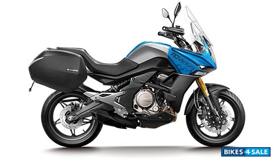 CFMoto 650 Adventura Nebula White/Matte Titanium Gray