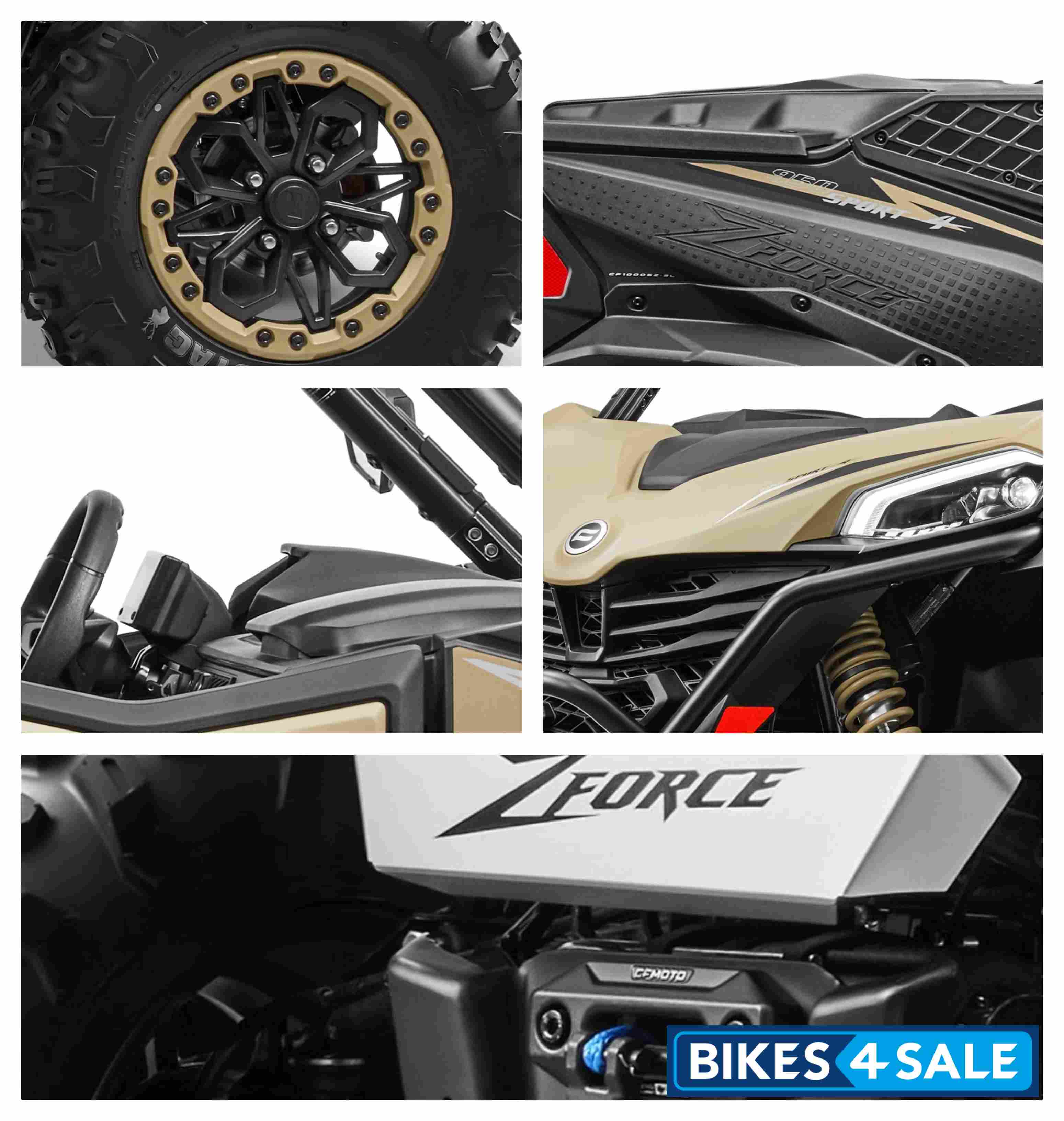 CFMoto Zforce 950 Sport 4 Features
