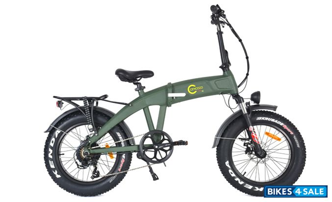 CityCoco FatBike Foldable Green