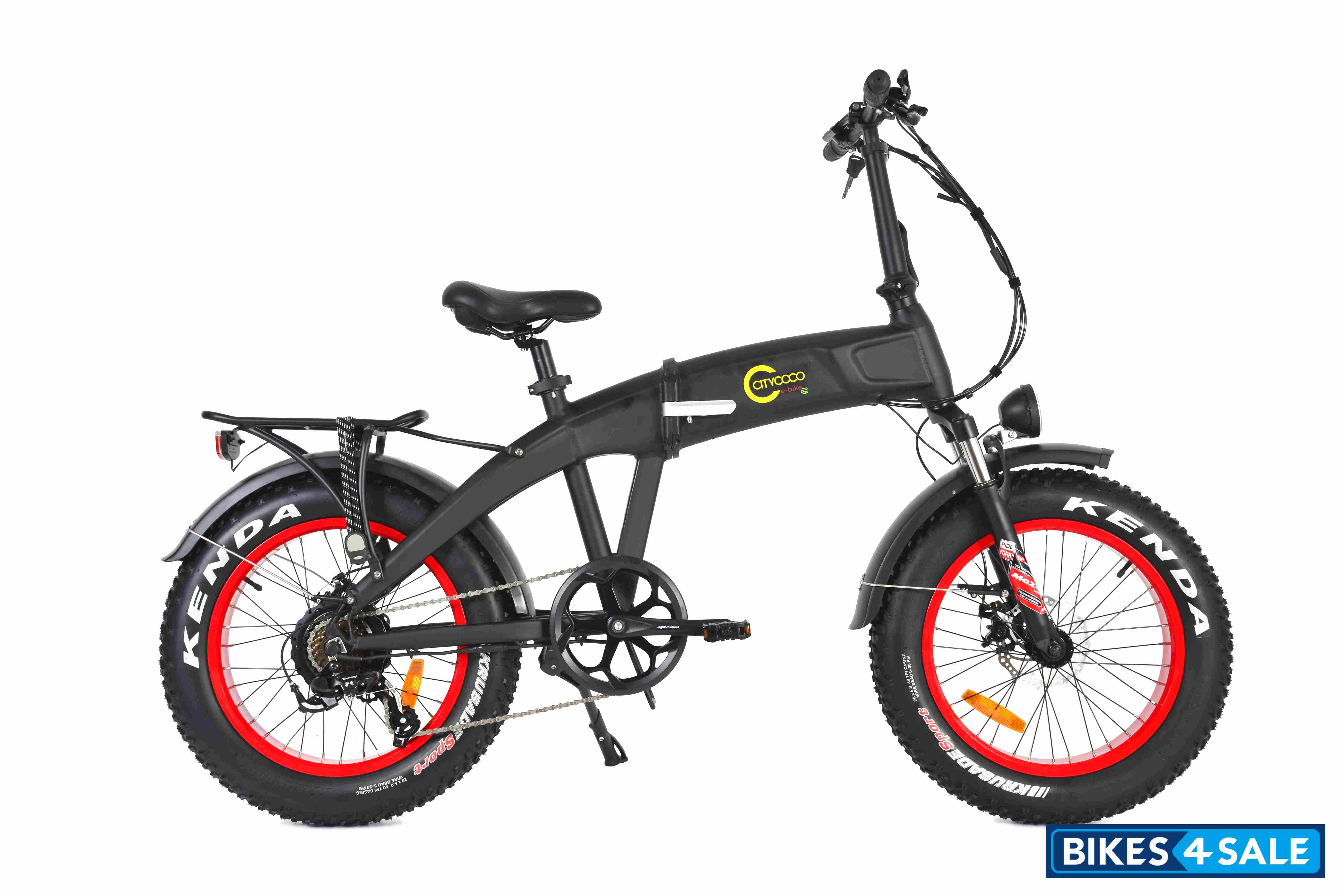 CityCoco FatBike Foldable Black