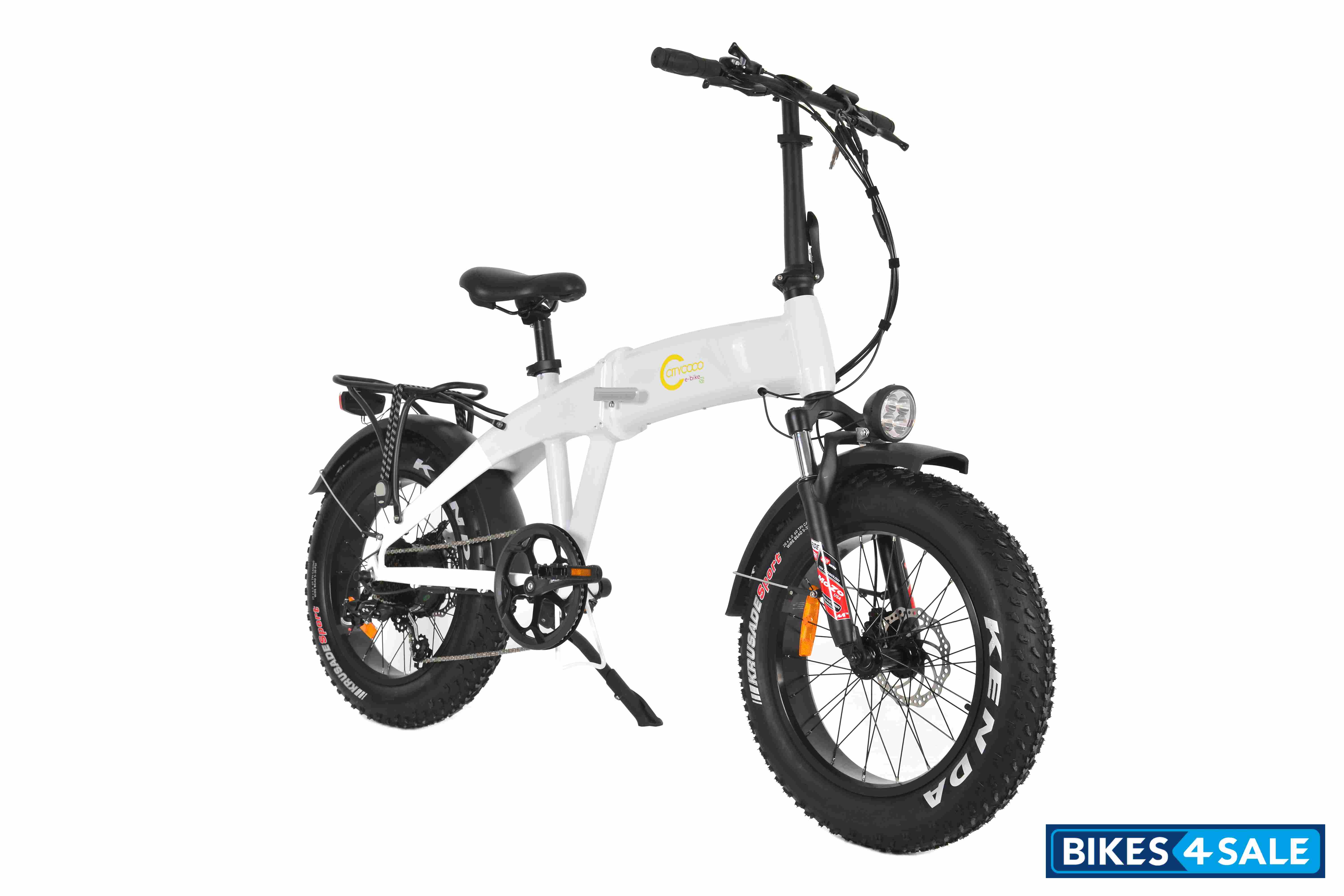CityCoco FatBike Foldable White