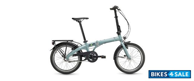 Coast Hightide No.1 Folding Bike Dark Silver