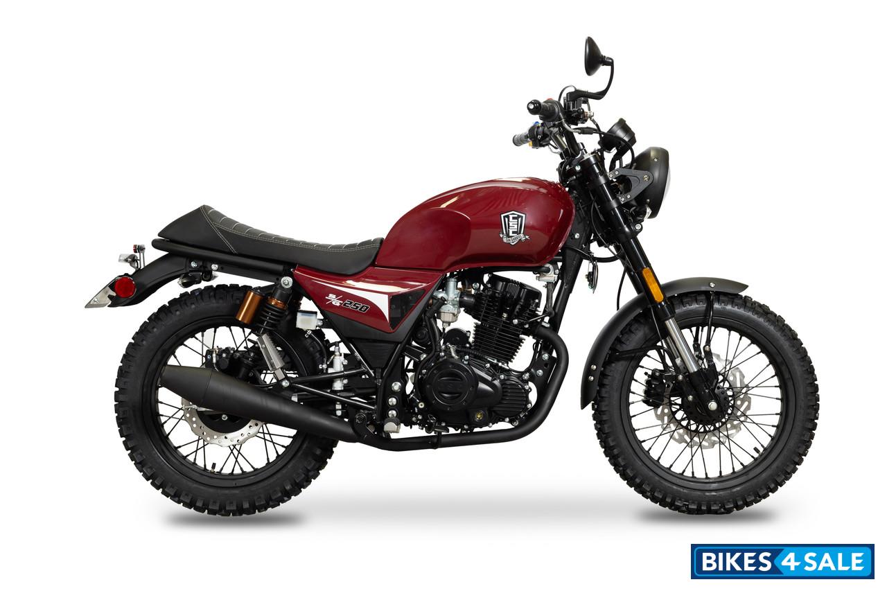 CSC SG250 Scrambler Edition 2025 Maroon