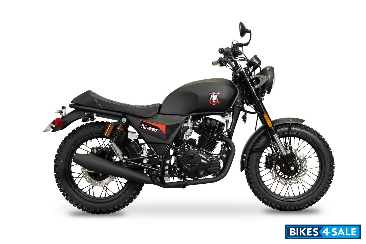 CSC SG250 Scrambler Edition 2025 Matte Black