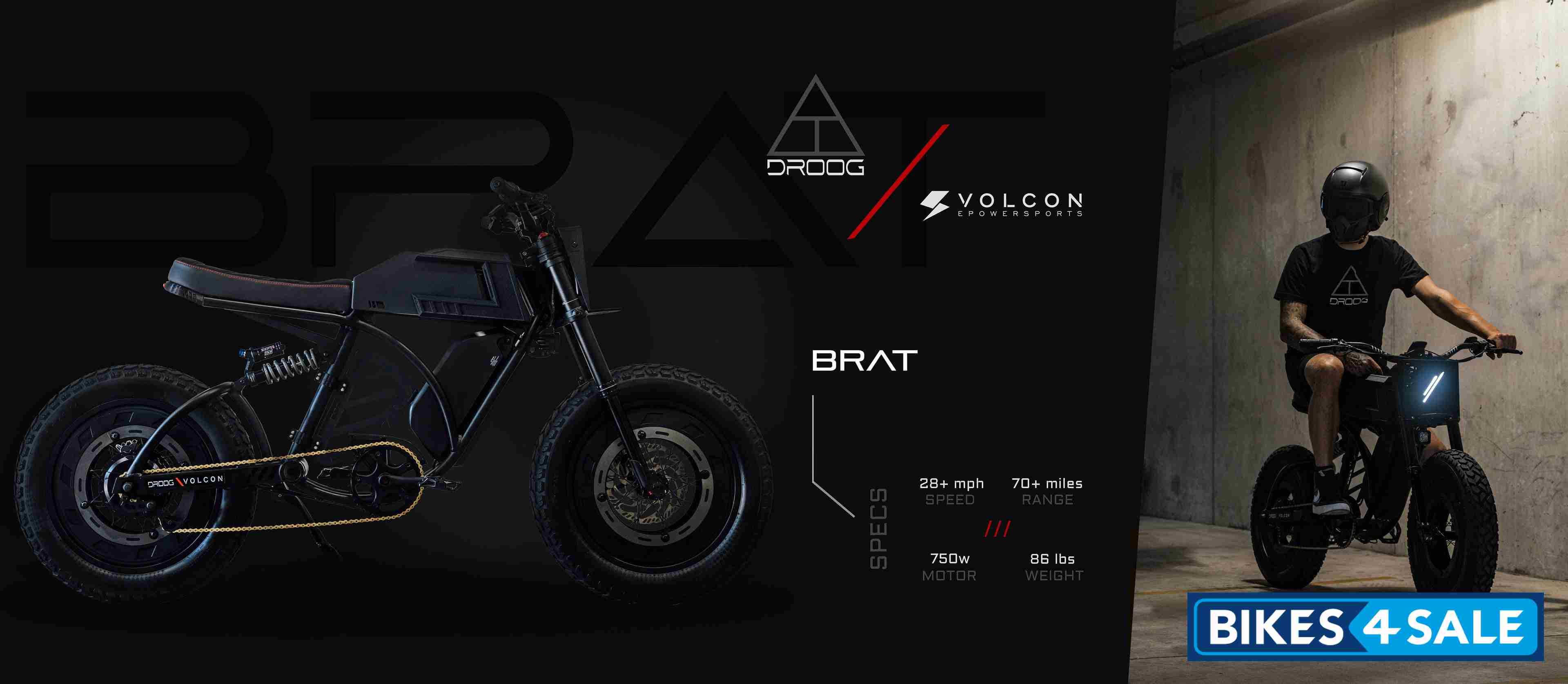 Droog Moto Droog X Volcon Brat
