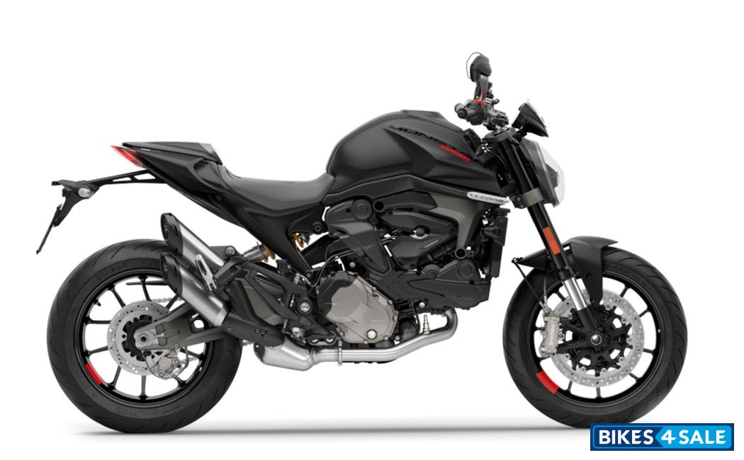 Ducati Monster Plus 2021 Dark Stealth with black wheels