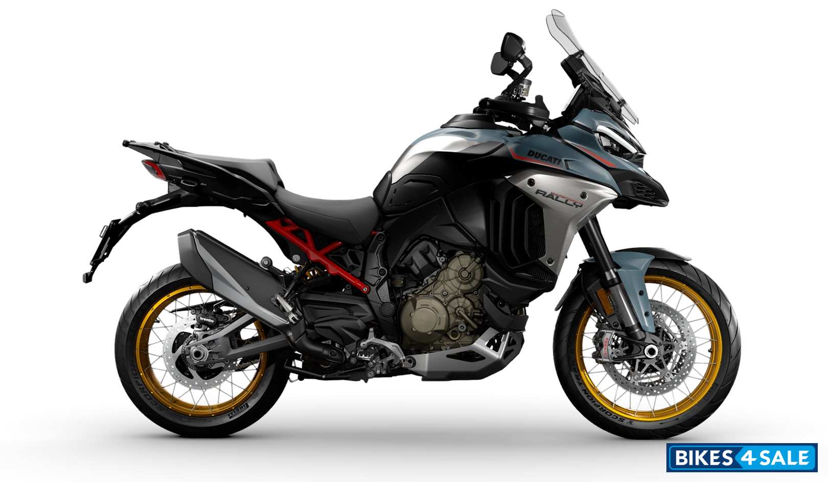 Ducati Multistrada V4 Rally 2026 Jade Green/Brushed Aluminum