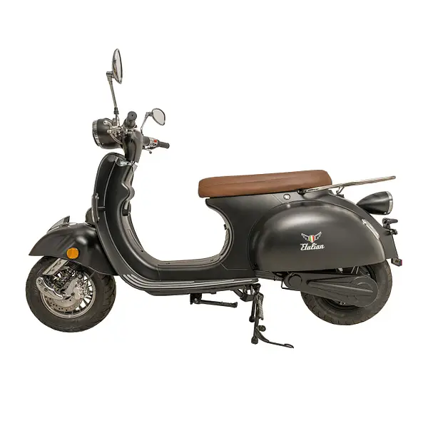 Etalian Retro 45 Matt Black