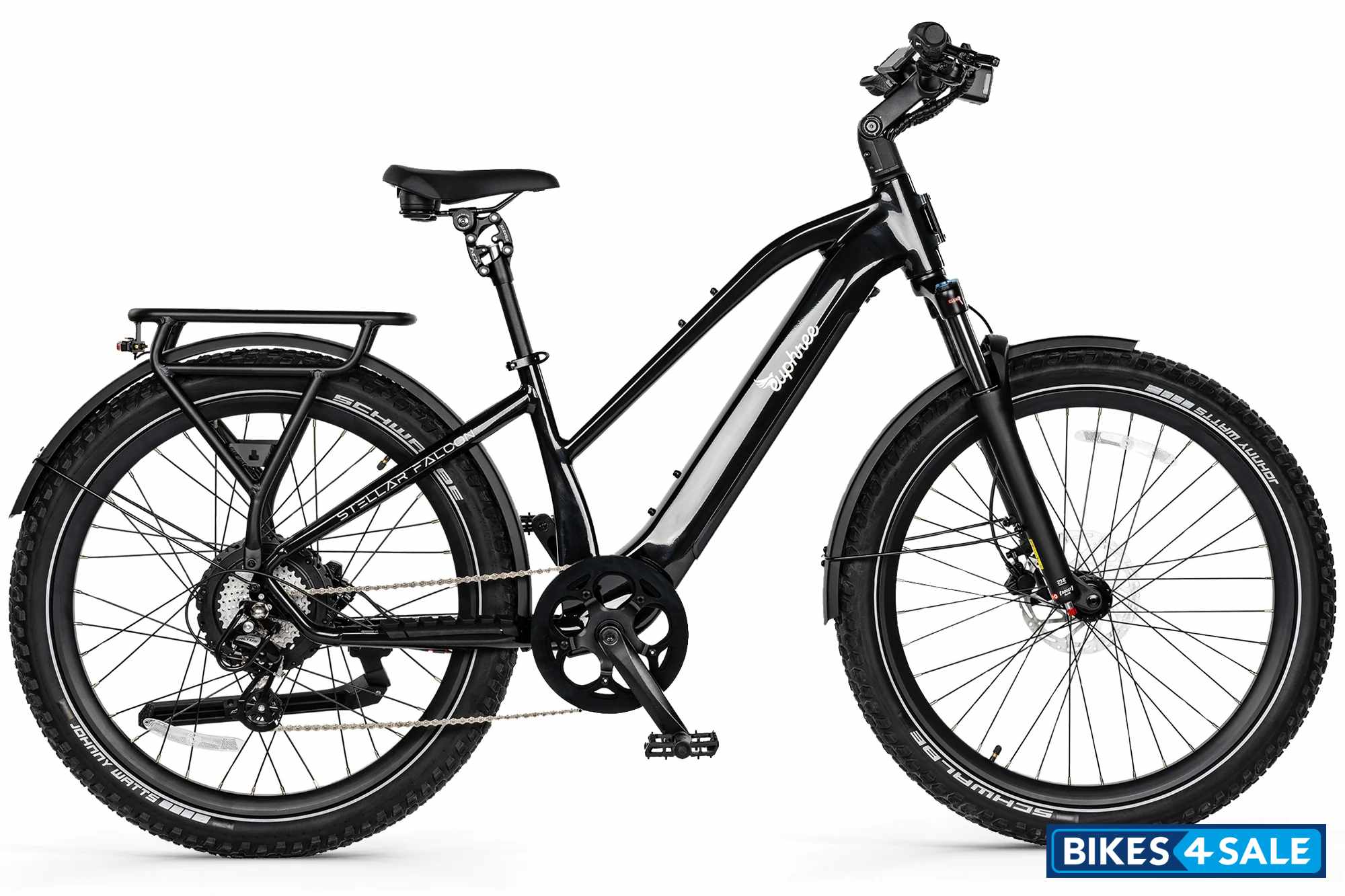 Euphree Stellar Falcon Mid-Step Onyx Black