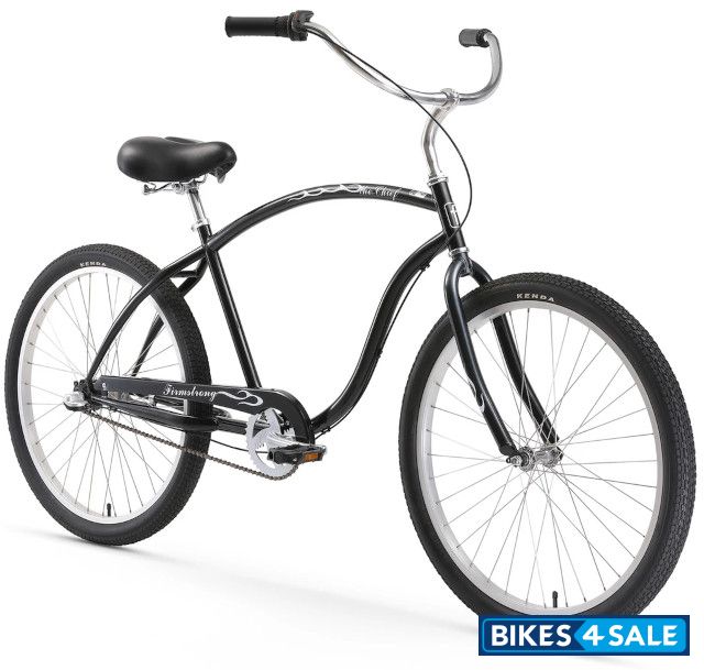 Firmstrong Chief 3 Speed - Men s 26 Beach Cruiser Bike Black