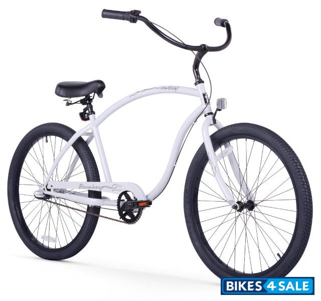 Firmstrong Chief 3 Speed - Men s 26 Beach Cruiser Bike White
