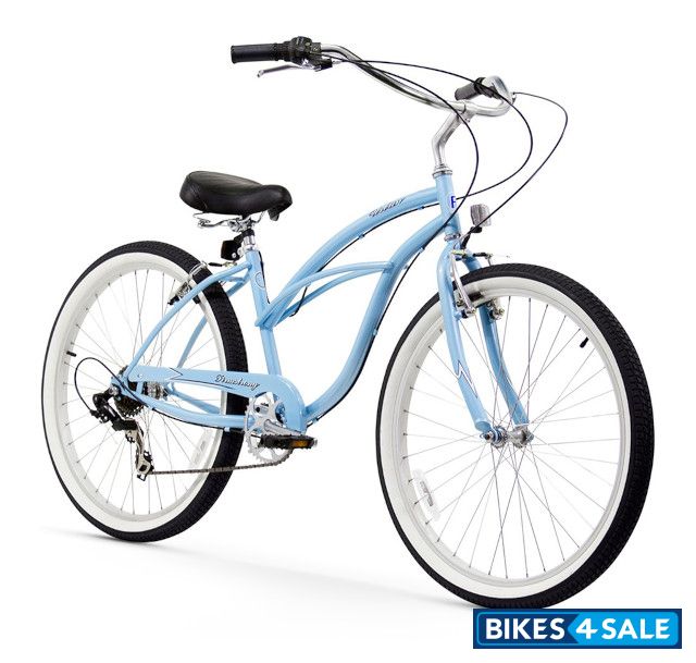 Firmstrong Urban Lady 7 Speed - Women s 26 Beach Cruiser Bike - Baby blue