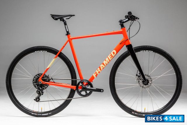 Framed Basswood Alloy Flat Bar Gravel Bike